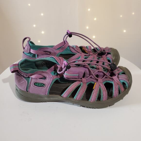 Keen Whisper 4 Waterproof Hiking Outdoor Sandals Womens Size 5 Purple Activewear - Picture 8 of 12